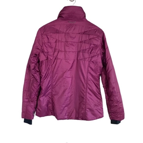 Columbia Sportswear Fuchsia Plum Jacket Kaleidoscope II Insulated M quilted zip - Picture 6 of 11